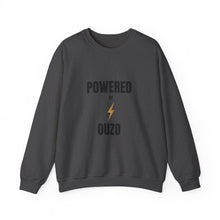 Load image into Gallery viewer, Unisex Heavy Blend™ Crewneck Sweatshirt: Powered by Ouzo
