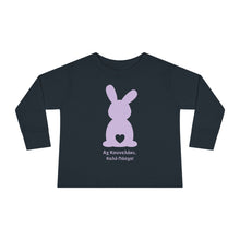 Load image into Gallery viewer, Easter Bunny Toddler Long Sleeve Tee- Lavender
