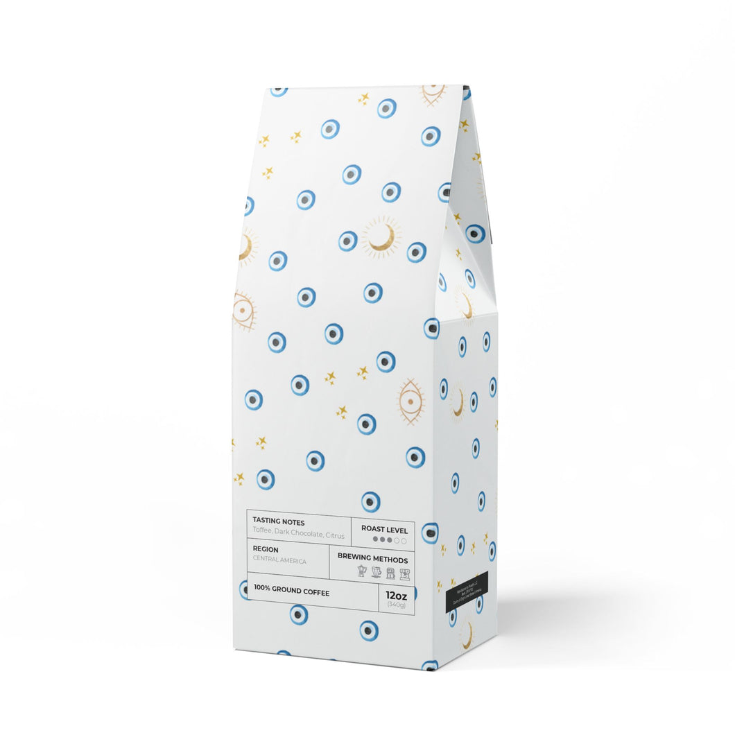 Rock Creek Coffee Blend (Medium Roast): Moon, Stars and Watercolor Mati
