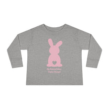 Load image into Gallery viewer, Easter Bunny Toddler Long Sleeve Tee- Pink

