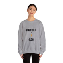 Load image into Gallery viewer, Unisex Heavy Blend™ Crewneck Sweatshirt: Powered by Ouzo
