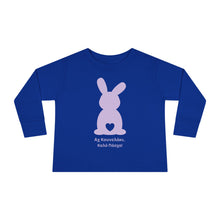 Load image into Gallery viewer, Easter Bunny Toddler Long Sleeve Tee- Lavender
