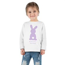 Load image into Gallery viewer, Easter Bunny Toddler Long Sleeve Tee- Lavender
