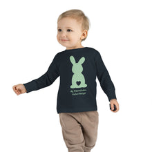 Load image into Gallery viewer, Easter Bunny Toddler Long Sleeve Tee- Green

