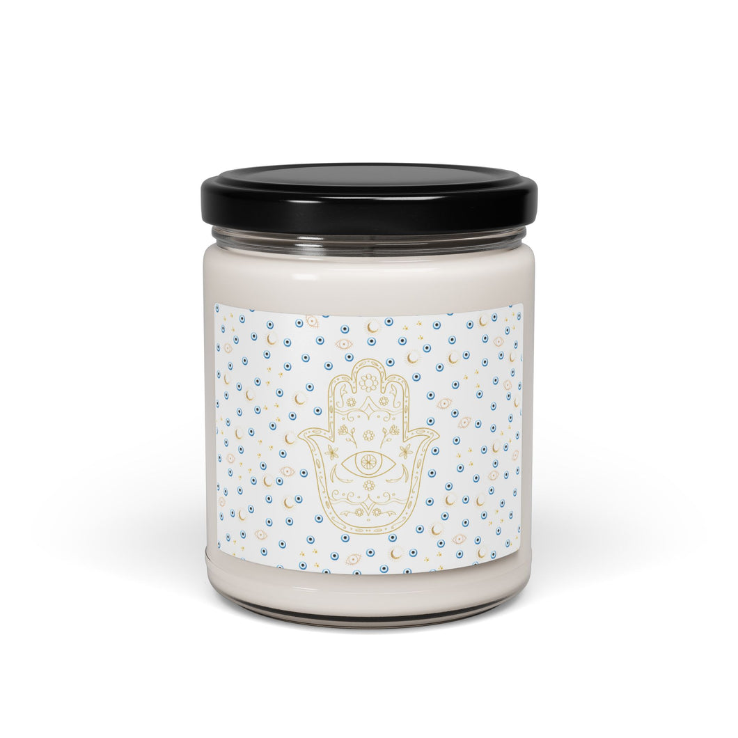 Scented Soy Candle, 9oz Hamsa
