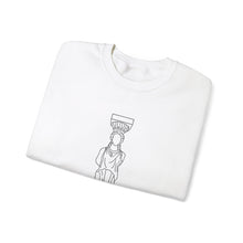 Load image into Gallery viewer, Unisex Heavy Blend™ Crewneck Sweatshirt: Caryatid
