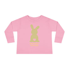 Load image into Gallery viewer, Easter Bunny Toddler Long Sleeve Tee- Yellow
