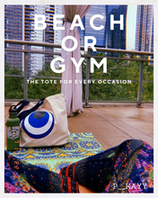 Load image into Gallery viewer, Tote Bag: Iris-Classic Mati
