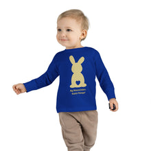 Load image into Gallery viewer, Easter Bunny Toddler Long Sleeve Tee- Yellow
