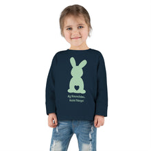 Load image into Gallery viewer, Easter Bunny Toddler Long Sleeve Tee- Green
