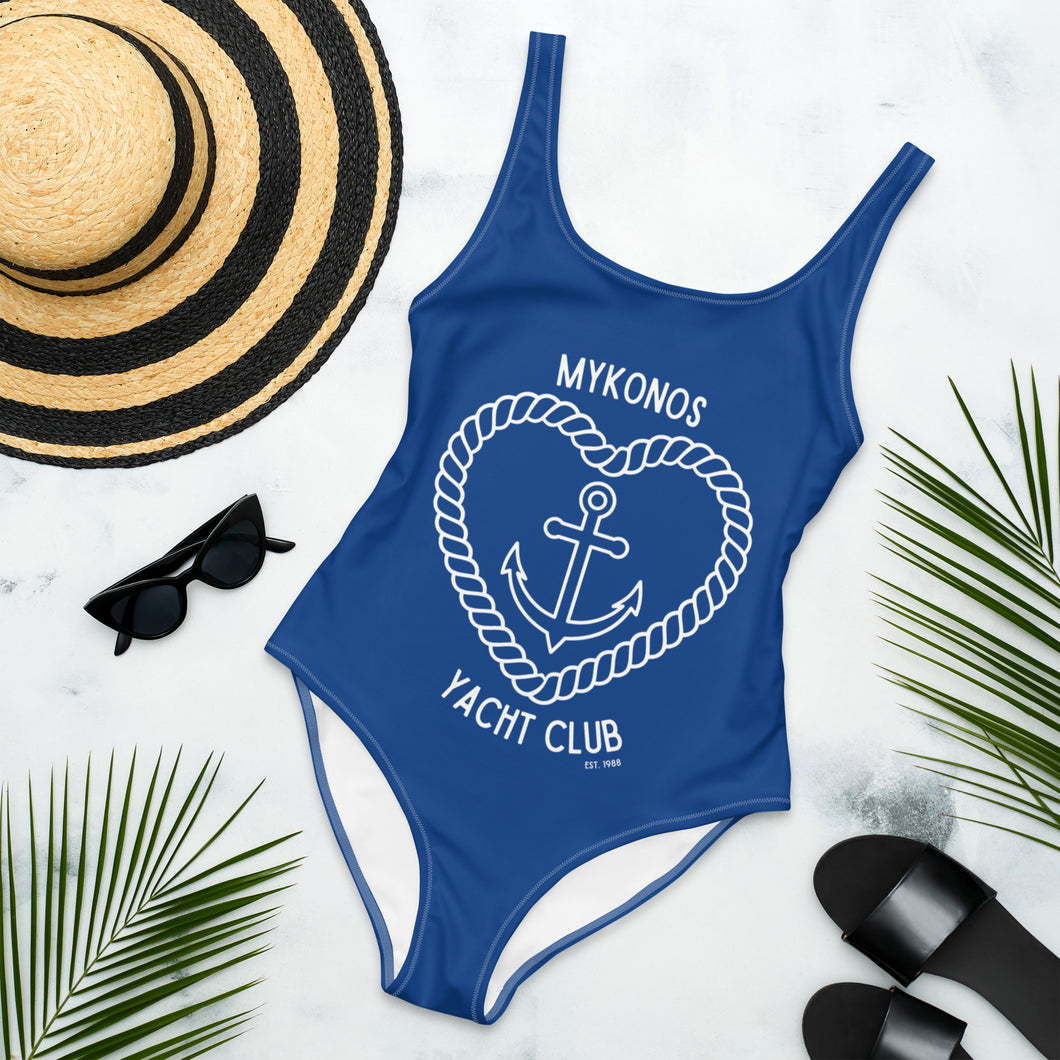 Mykonos Yacht Club One-Piece Swimsuit