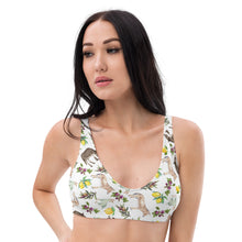 Load image into Gallery viewer, Padded Bikini Top: XORIO Print
