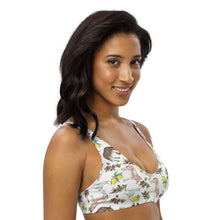 Load image into Gallery viewer, Padded Bikini Top: XORIO Print
