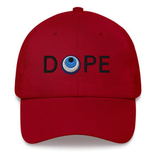 Load image into Gallery viewer, Dad Hat: DOPE-Black Font
