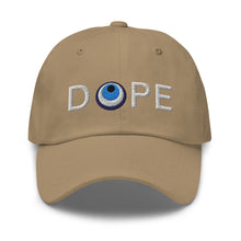 Load image into Gallery viewer, Dad Hat: DOPE-White Font
