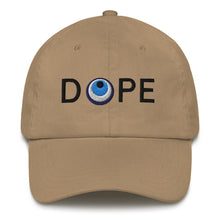 Load image into Gallery viewer, Dad Hat: DOPE-Black Font
