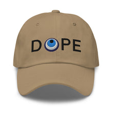 Load image into Gallery viewer, Dad Hat: DOPE-Black Font
