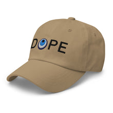 Load image into Gallery viewer, Dad Hat: DOPE-Black Font
