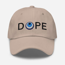 Cargar imagen en el visor de la galería, Dad Hat: DOPE-Black Font
