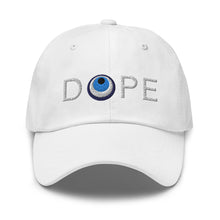 Cargar imagen en el visor de la galería, Dad Hat: DOPE-White Font
