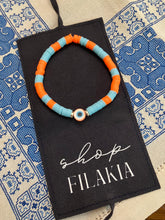 Cargar imagen en el visor de la galería, Jewelry: Santorini Sunset Mati Bracelet
