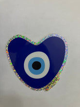 Load image into Gallery viewer, Sticker: Holographic Mati Heart
