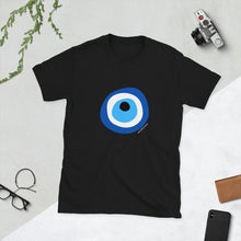 Cargar imagen en el visor de la galería, Short-Sleeve Unisex T-Shirt: Freeform Mati-White
