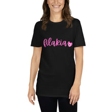 Load image into Gallery viewer, Short-Sleeve Unisex T-Shirt: Filakia Breast Cancer Awareness
