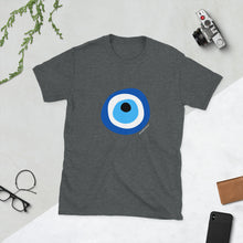 Cargar imagen en el visor de la galería, Short-Sleeve Unisex T-Shirt: Freeform Mati-White
