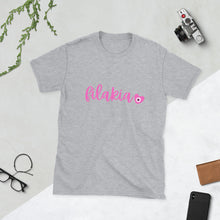Load image into Gallery viewer, Short-Sleeve Unisex T-Shirt: Filakia Breast Cancer Awareness
