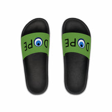 Load image into Gallery viewer, Men&#39;s Slide Sandals: DOPE-Green
