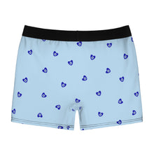 Cargar imagen en el visor de la galería, Men&#39;s Boxer Briefs: Mati Heart with Blue Background
