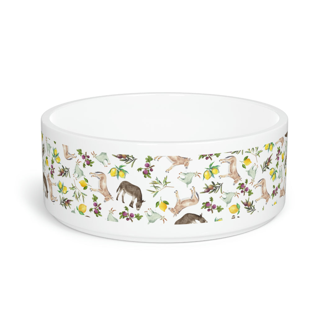 Pet Bowl: XORIO Print-White