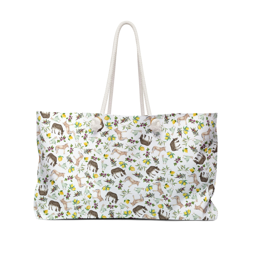 Weekender Tote Bag: XORIO Print