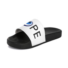 Cargar imagen en el visor de la galería, Women&#39;s Slide Sandals: DOPE With Evil Eye O-White
