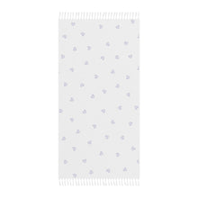 Load image into Gallery viewer, Beach Cloth: Mati Heart-White
