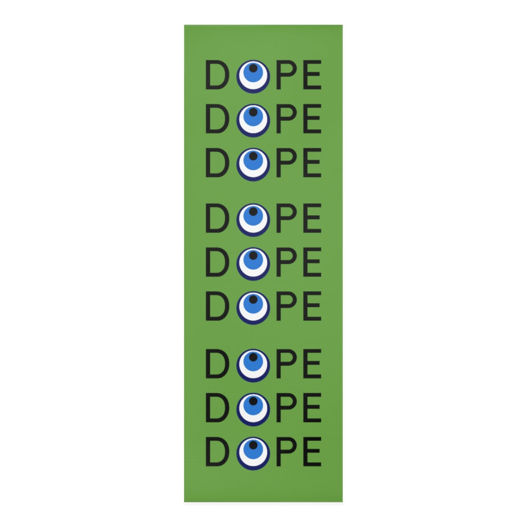 Foam Yoga Mat: DOPE-Green