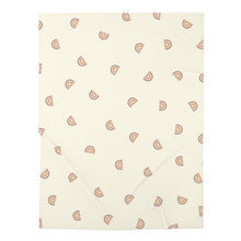 Load image into Gallery viewer, Baby Swaddle Blanket: Boho Rainbow-Cream
