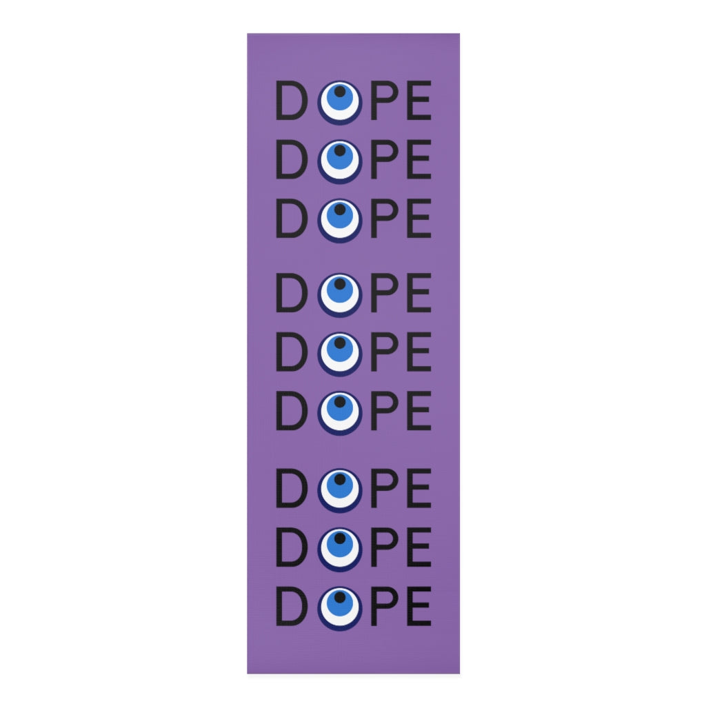 Foam Yoga Mat: DOPE-Light Purple