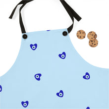 Cargar imagen en el visor de la galería, Print Apron: Mati Heart-Light Blue
