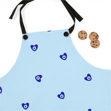 Load image into Gallery viewer, Print Apron: Mati Heart-Light Blue
