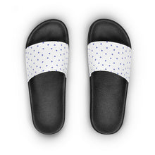 Cargar imagen en el visor de la galería, Women&#39;s Slide Sandals: Mati Heart-White
