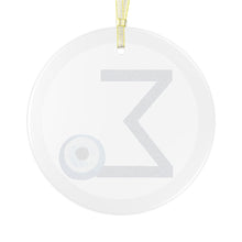 Cargar imagen en el visor de la galería, Σ-SIGMA: Greek Monogram Glass Ornament

