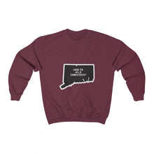 Cargar imagen en el visor de la galería, Unisex Heavy Blend™ Crewneck Sweatshirt: WHERE THE HELL IS CT?-White
