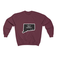 Load image into Gallery viewer, Unisex Heavy Blend™ Crewneck Sweatshirt: WHERE THE HELL IS CT?-White
