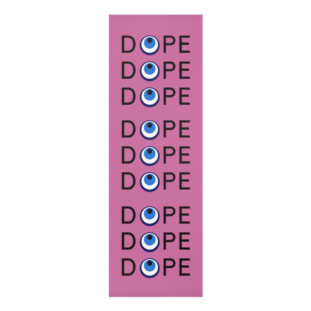 Foam Yoga Mat: DOPE-Pink