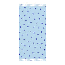 Load image into Gallery viewer, Beach Cloth: Mati Heart-Light Blue
