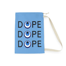Load image into Gallery viewer, Laundry Bag: DOPE-Light Blue
