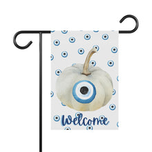Cargar imagen en el visor de la galería, Garden Flag: Watercolor Mati Pumpkin-White
