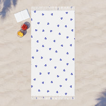 Cargar imagen en el visor de la galería, Beach Cloth: Mati Heart-White
